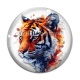 Cabochon Verre - tigre