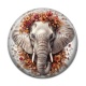 Cabochon Résine - éléphant