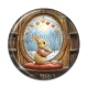 Cabochon Résine - lapin 