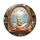 Cabochon Verre - lapin 