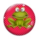 Cabochon Verre - grenouille