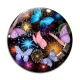 Cabochon Verre - papillon