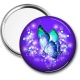 Miroir de poche - papillon