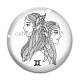 Cabochon Verre - signe astrologie