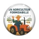 Cabochon Verre - un agriculteur formidable