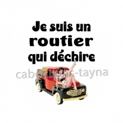 je suis un routier qui déchire