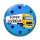 Cabochon Verre - super livreur