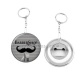 Porte clés décapsuleur - barberShop