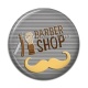 Cabochon Résine - Barber Shop