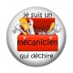 Cabochon Résine - je suis un mécanicien qui déchire