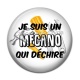 Cabochon Résine - je suis un mécano qui déchire
