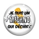 Cabochon Verre - je suis un mécano qui déchire