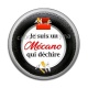 Cabochon Résine - je suis un mécano qui déchire
