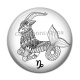 Cabochon Résine - signe astrologie