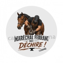maréchal ferrant qui déchire