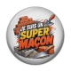 Cabochon Résine - je suis un super maçon