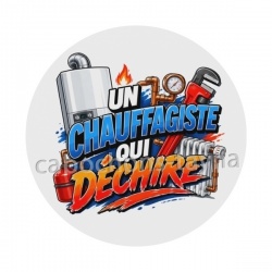 un chauffagiste qui déchire