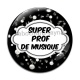 Cabochon Verre - super prof de musique