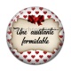 Cabochon Résine - une assistante formidable