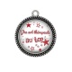 Pendentif Cabochon Argent - une art thérapeute au top