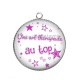 Pendentif Cabochon Argent - une art thérapeute au top