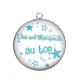 Pendentif Cabochon Argent - une art thérapeute au top