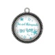 Pendentif Cabochon Argent - une art thérapeute au top