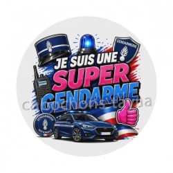 je suis une super gendarme