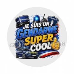 je suis un super gendarme