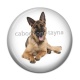 Cabochon Résine - chien