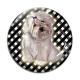 Cabochon Verre - chien