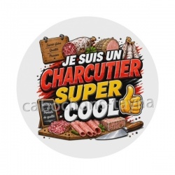 je suis un charcutier super cool