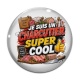 Cabochon Verre - je suis un charcutier super cool