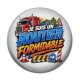 Cabochon Résine - je suis un routier formidable