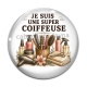 Cabochon Verre - je suis une super coiffeuse