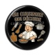 Cabochon Résine - un cuisinier qui déchire