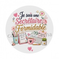 je suis une secrétaire formidable