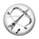 Cabochon Résine - signe astrologie