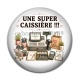 Cabochon Résine - une super caissière