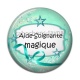 Cabochon Résine - aide soignante magique