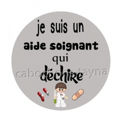 je suis un aide soignant qui déchire