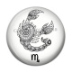 Cabochon Résine - signe astrologie