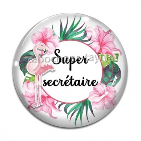 Cabochon Verre - super secrétaire