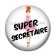 Cabochon Résine - super secrétaire