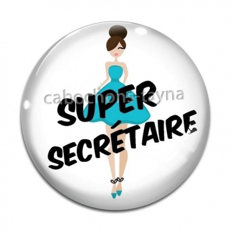 Cabochon Verre - super secrétaire