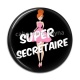Cabochon Résine - super secrétaire