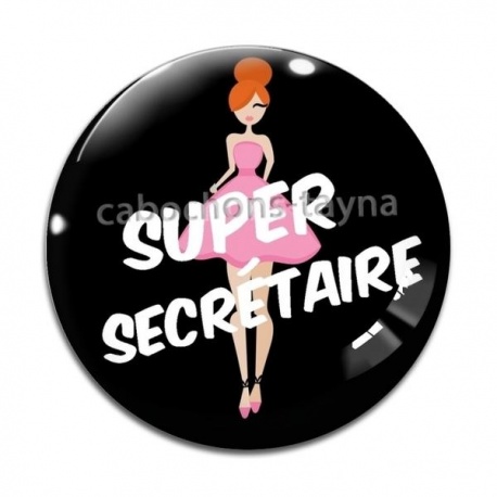 Cabochon Verre - super secrétaire
