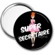 Miroir de poche - super secrétaire