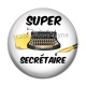 Cabochon Résine - super secrétaire