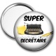 Miroir de poche - super secrétaire